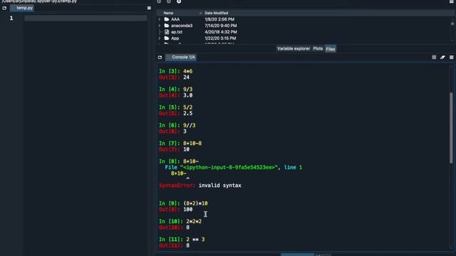 # 3 Learning Python using Spyder | Arithmetic operations in Python