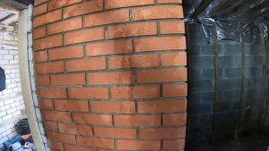 Отделка бани , вагонка , плитка газовая печь . Баня из керамзитобетона