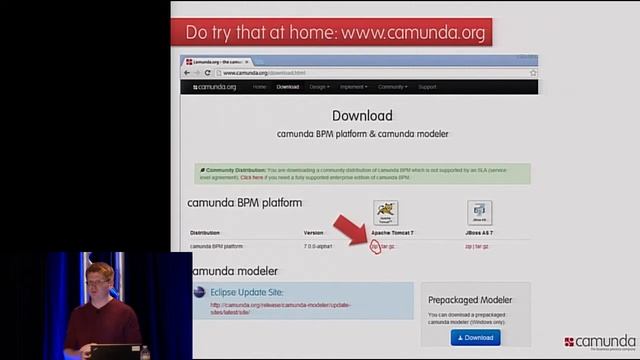 bpmNEXT 2013: Model-BPMS Roundtripping, Jakob Freund, Camunda смотреть онлайн