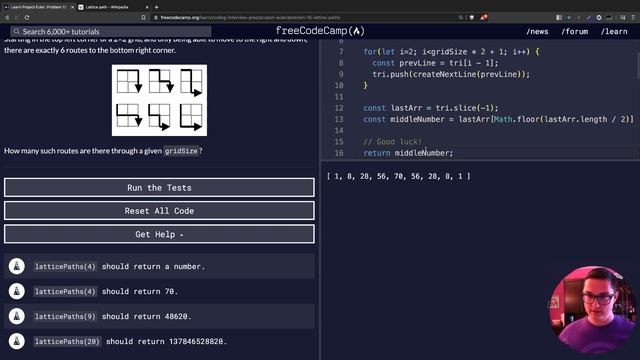 Project Euler Challenges 13-17 - Coding Challenges with Florin