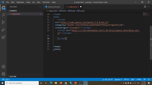 Searchable Sortable HTML table using datatables jQuery Plugin