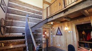 Interior Design — Cosy & Rustic Wood Ski Cabin In Collingwood