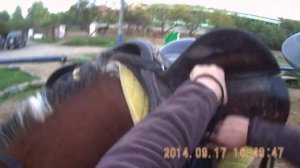 Тренировка по конкуру от первого лица (ШВЕ "Династия").