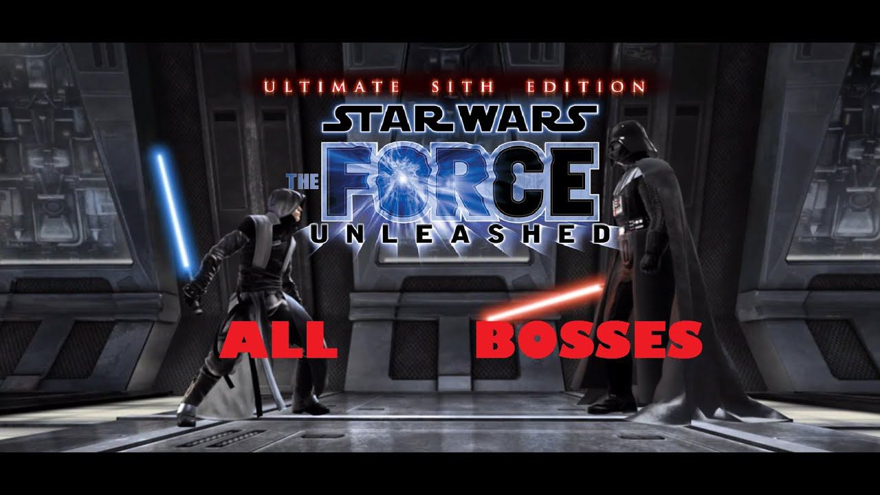 Star Wars: The Force Unleashed (PC) Все Боссы #1
