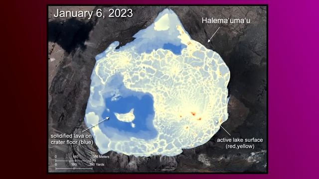 Kilauea Volcano Eruption Update - Two Lava Lakes Form (Jan. 21, 2023) смотреть онлайн