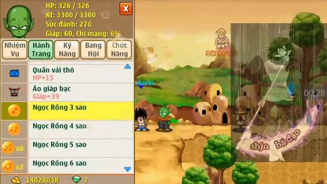 Ngọc rồng online - khi điện thoại java gọi rồng thần смотреть онлайн