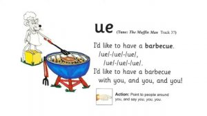 Jolly phonics- ' ue ' урок 7