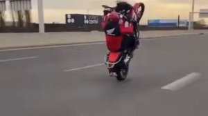 Вилли на Тур эндуро Honda Africa Twin / WHEELIE ENDURO