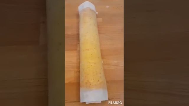 Тыквенный рулет,просто,вкусно???