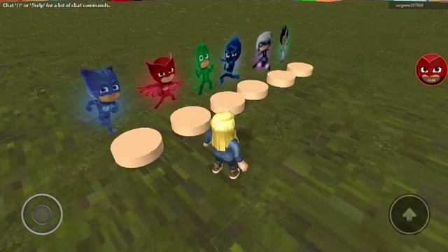 Моё первое видео Roblox. Герои в масках. Play Roblox pj masks. смотреть онлайн