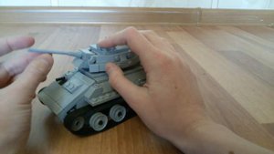 СОВЕТСКИЙ СРЕДНИЙ ТАНК ВРЕМЁН ВОВ Т-34-76 ОБР. 1942 ГОДА ИЗ LEGO!!! САМОДЕЛКА!!!