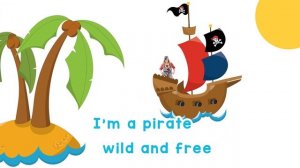 Pirate Song and Dance | Talk Like a Pirate Day | Children's Pirate Song |Sing Play Create