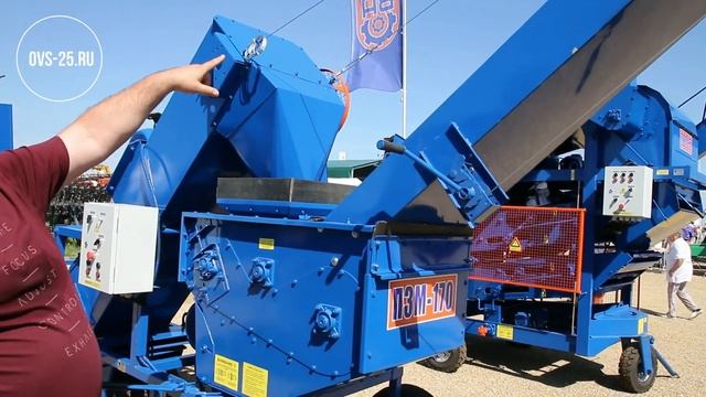 Презентация зернометателя ПЗМ-170 на выставке Золотая Нива-2019 смотреть онлайн