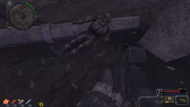 S T A L K E R Call of Pripyat (with gunslinger mod) смотреть онлайн