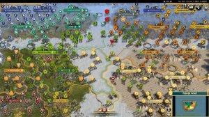 Civ 5 AI Only Timelapse: Battle of Biomes