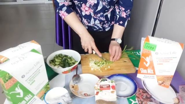 Белково-овощной микс с амарантом и злаками от Тианде!