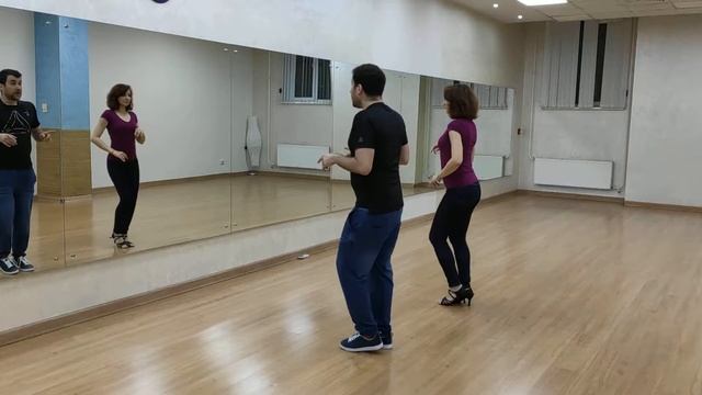 F-5 - Бачата - Bachata - Футворки - Footwork смотреть онлайн