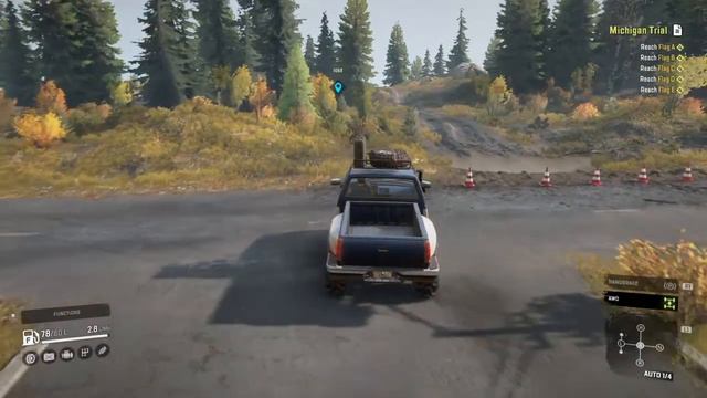 SnowRunner Michigan and Alaska Gameplay PS4 081 смотреть онлайн