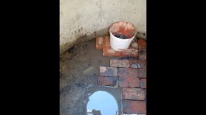 Септик из бетонных колец с дренажным полем при высоком УГВ