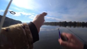 Ловля Окуня Осенью | Рыбалка на Ультралайт | Осиповичское водохранилище