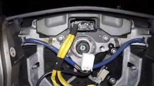 Тойота Камри xv40 замена подрулевого шлейфа.