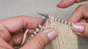 №49 Как из одной петли вывязать 3 петли. Классический метод вязания