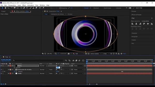 Tutorial Intro Círculos Elegantes смотреть онлайн