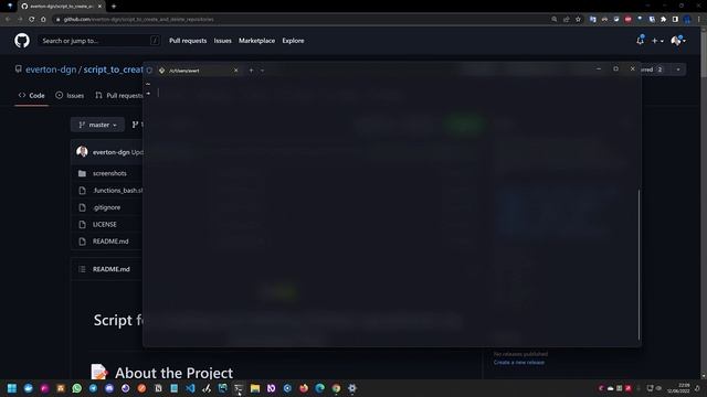 Usando Shell Script e GitHub CLI para automatizar a criação e exclusão de repositórios do GitHub смотреть онлайн