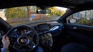 Fiat 500 Hybrid 2024 POV test drive | Acceleration | 1.0 Mild Hybrid 70 hp