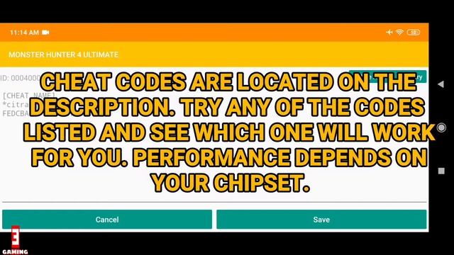 How To FIX Lag on Monster Hunter 4 Ultimate(MH4U) 30FPS CHEAT Citra Emulator Android