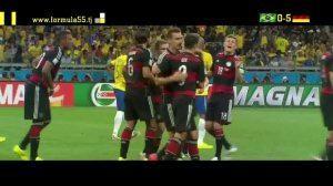 Германия vs Бразилия. (1/2 Финал. Чемпионат мира 2014)