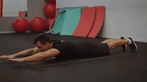 275 подёъм корпуса лежа на животе с провидением локтями в сторону