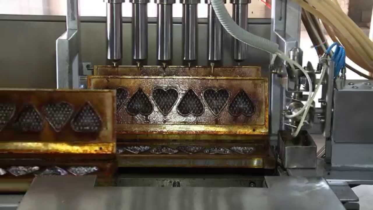 АЛПК-2 - Автоматическая линия для производства кондитерских изделий с начинкой и изюмом смотреть онлайн