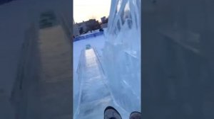 Зима в России! Пермская эспланада. Пермь. Достопримечательности Перми. (Winter in Russia)