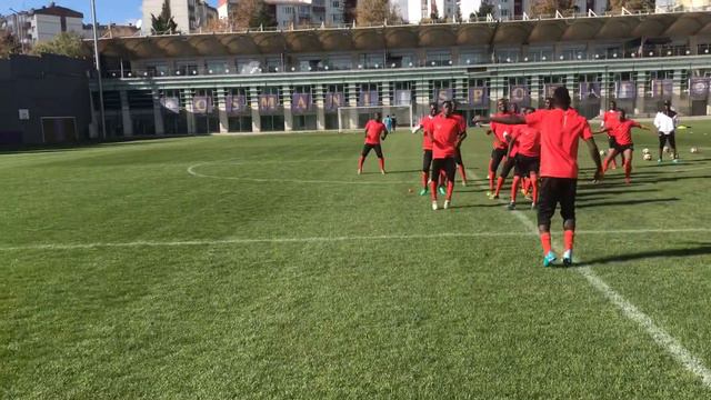 John Utaka Football Academy training session