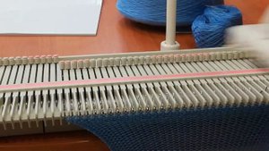Тестирование LK 150 вязание тонкой пряжей