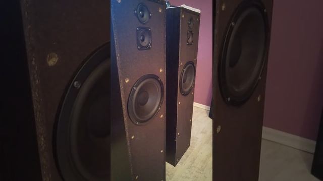 SONY SS-E471V - 3 way speaker system test