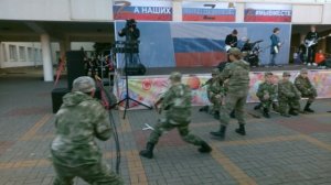 Акция в поддержку ВС РФ участвующих в СВО. г.Азов 12.10.2022