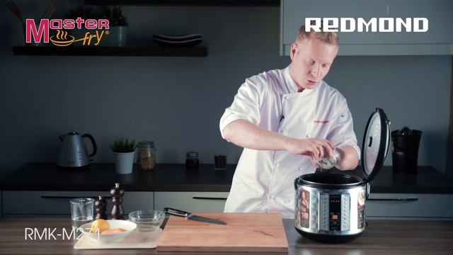 Рецепт вкусного плова с морепродуктами в мультикухне REDMOND RMK-M271