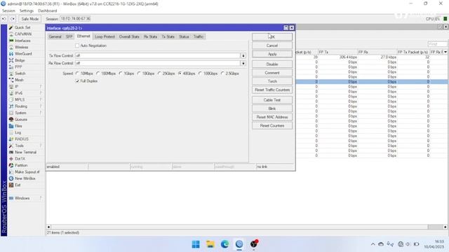 CCR2216-1G-12XS-2XQ - MIKROTIK REVIEW [ENG SUB]