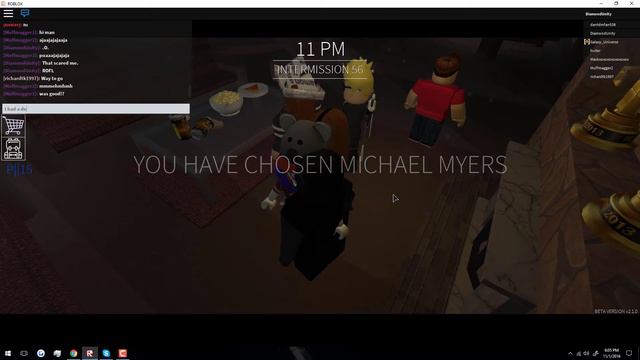 ROBLOX - Before the Dawn BETA  Playing as Michael Myers!!!