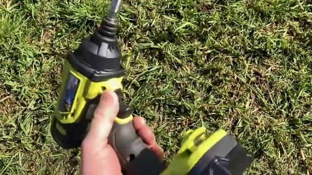 Ryobi 18 Volt Impact Drill смотреть онлайн