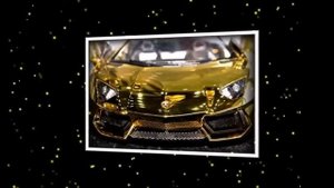 Самый дорогой автомобиль из золота и платины Lamborghini Aventador LP 700 4