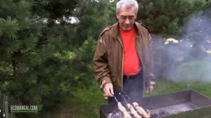 Бездымный Мангал - Гриль. Эко мангал Вулкан. Безопасный шашлык.