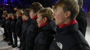 Weihnachtssingen mit dem Münchner Knabenchor | Weihnachten am Oberwiesenfeld | Red Bulls Eishockey