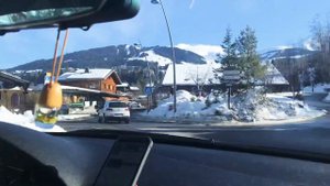 Megève.Милый французский городок Межев в Альпах.