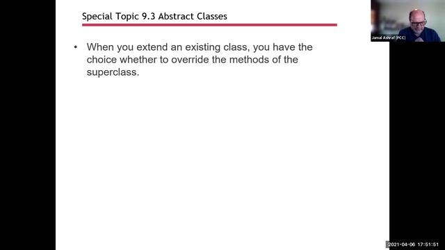 Big Java Overriding the equal Method смотреть онлайн
