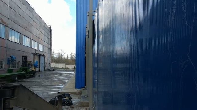 Монтаж  металлических ферм.