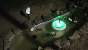 Дачный ландшафтный дизайн,пруд,камни,фонтан,декорация...