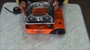 Газовая плитка Tourist Solaris TS 700 керамическая